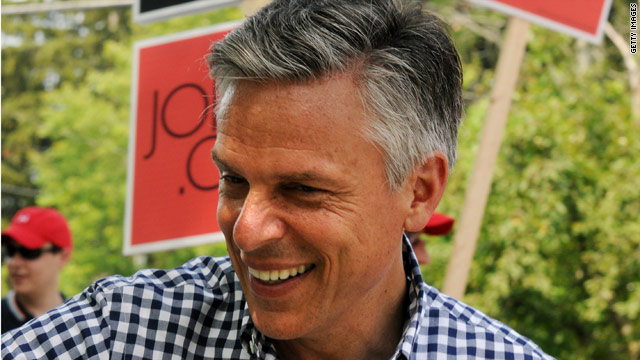 Huntsman rocks out to 'Charlie Brown'