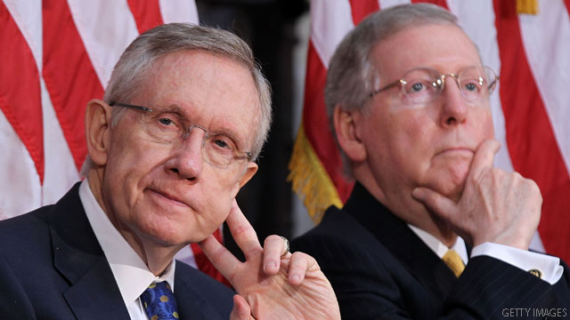 McConnell, Reid tweaking debt limit fallback plan to boost its chances