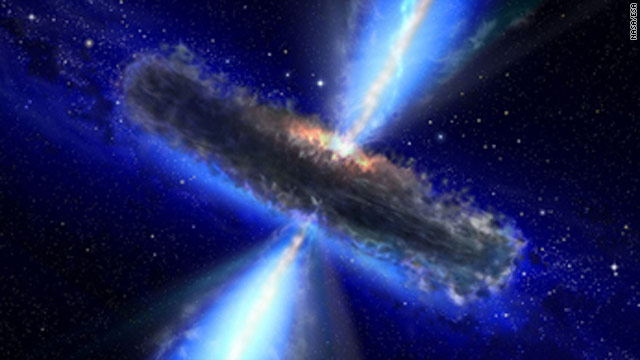 Water in distant quasar could fill Earth's oceans 100 trillion times