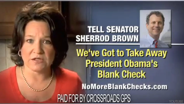 Ads over debt ceiling heat up