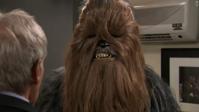 Han Solo, Chewbacca settle feud on 'Jimmy Kimmel Live'