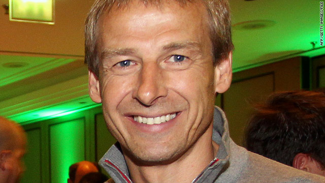 U.S. Soccer names ex-German skipper Jürgen Klinsmann as national team coach U.S. Soccer names ex-German skipper Jürgen Klinsmann as national team coach