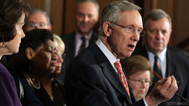Senate Republicans block Reid bill