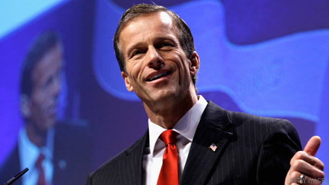 Thune leaves V.P. door open