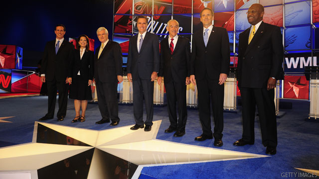 2012 candidates jump on July jobs numbers