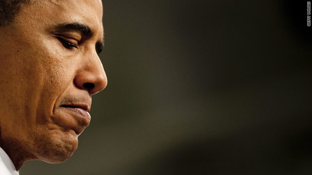 Obama's 'thoughts and prayers' with families of lost troops