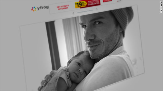 Is baby Harper Seven latest Beckham model?