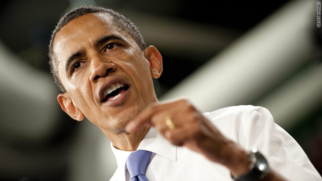 Obama blames political impasse for continuing economic woes