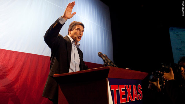 Perry says he's not focused on politics but fires