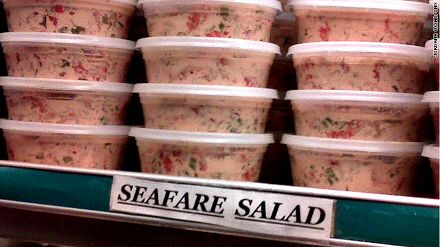 Zabar's renames lobster salad - because there is no lobster in it