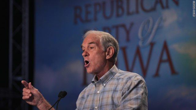 Ron Paul only grown-up running for president in GOP?