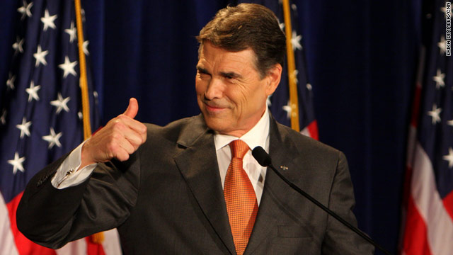 Texas Gov. Rick Perry announces presidential run