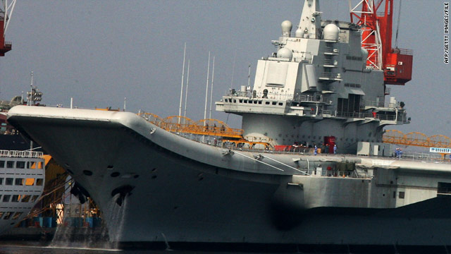 China's aircraft carrier ends sea trials