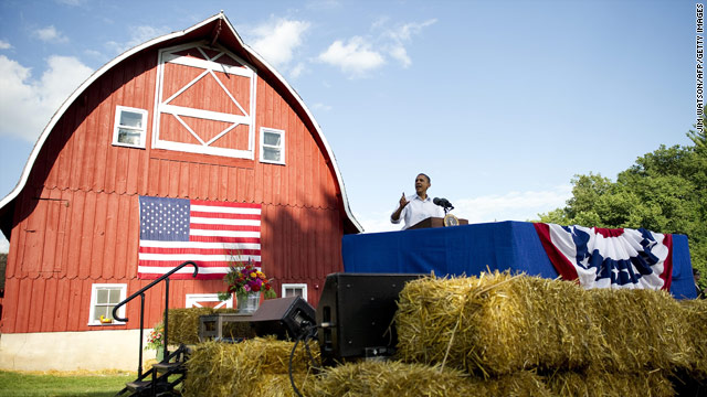 Obama's Bus Tour Stop #4: Decorah, IA