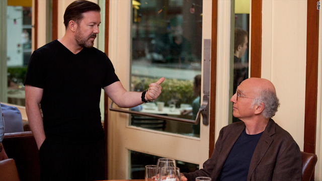 Ricky Gervais vs. Larry David on 'Curb'