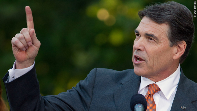 Are you buying what Texas Governor Rick Perry is selling?