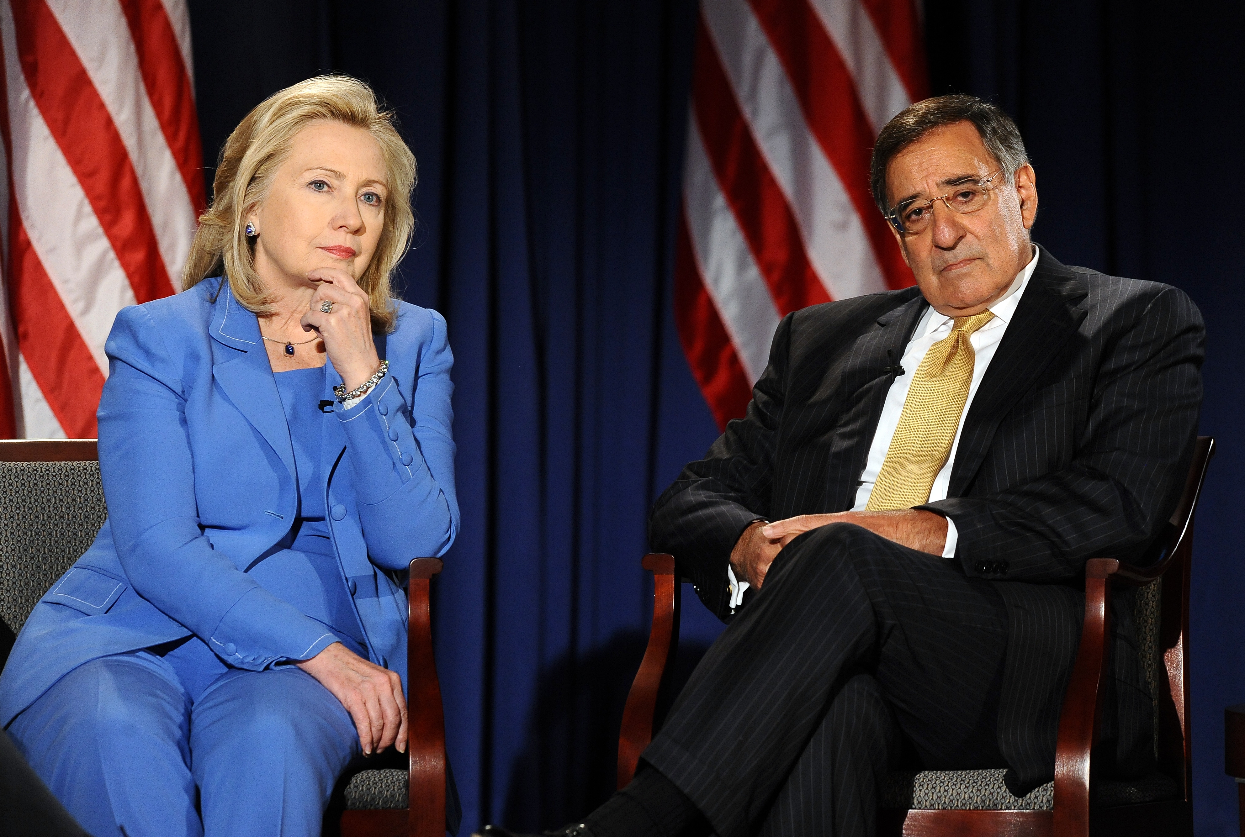 A conversation with Clinton and Panetta