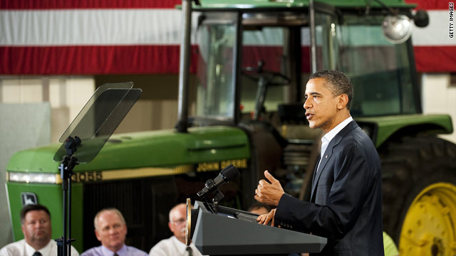 Obama Bus Tour Stop #6: Peosta, IA