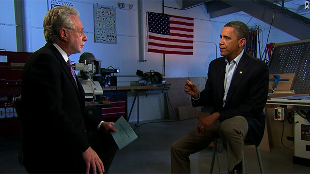 Wolf Blitzer interviews Pres. Obama