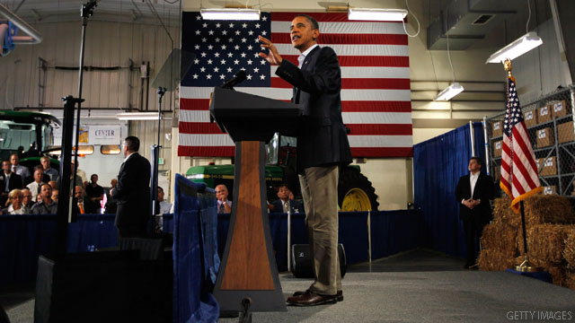 Obama hits optimistic note at end of Midwest swing