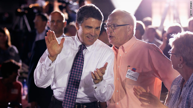 Perry to return for votes and money in South Carolina