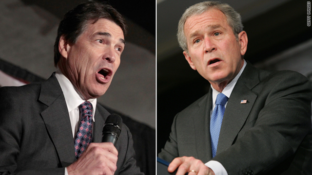 How would you compare Rick Perry to George W. Bush?