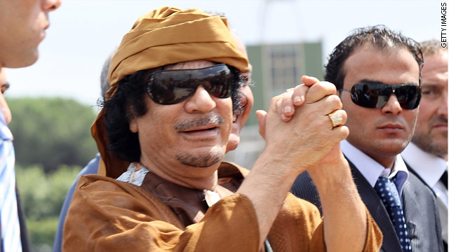 What should happen to Libya’s Gadhafi if captured?