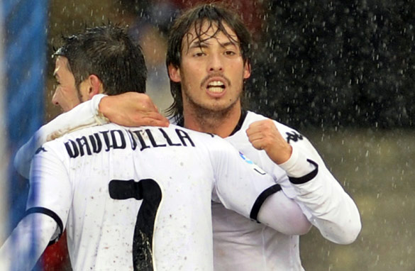 David Villa and David Silva are two of the stars Valencia have had to sell in order to balance the books.