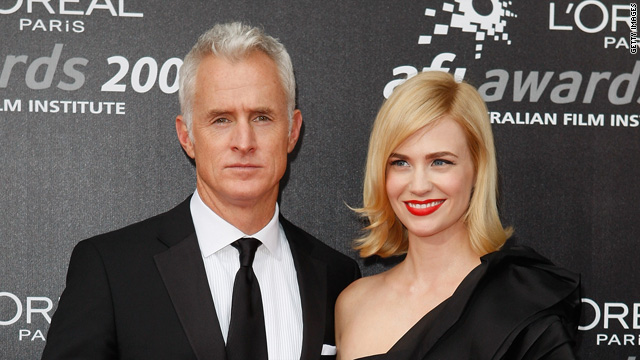 John Slattery defends 'Mad Men' co-star