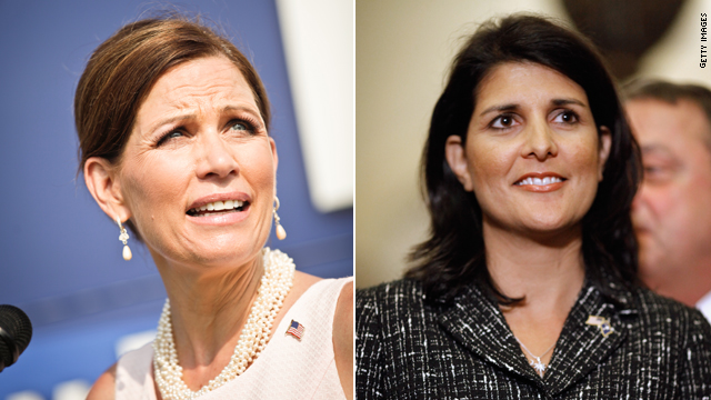 Gov. Haley's Q to Bachmann as 'undecided voter'
