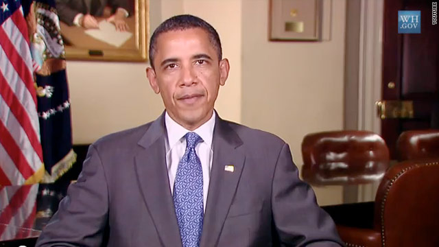 Obama promotes service on 9/11 in weekly address