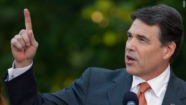 New CNN Poll: Perry sits atop GOP field