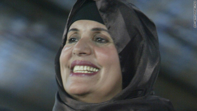 Gadhafi's wife, 3 of his kids cross into Algeria, foreign ministry says