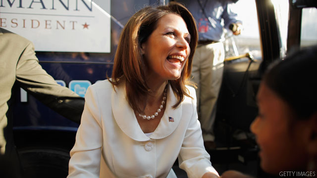 Bachmann points to 'great sense of humor' after God joke