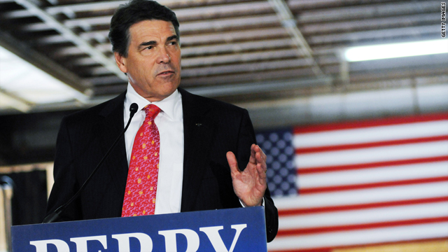 Why is Rick Perry suddenly the darling of the Republican field?