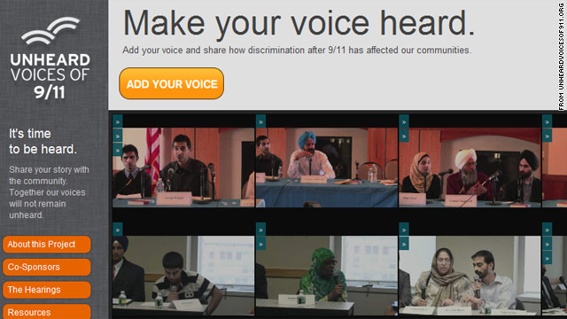 Website aims to show post-9/11 discrimination against Muslims, Sikhs