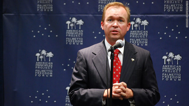 Mulvaney to endorse Perry in South Carolina