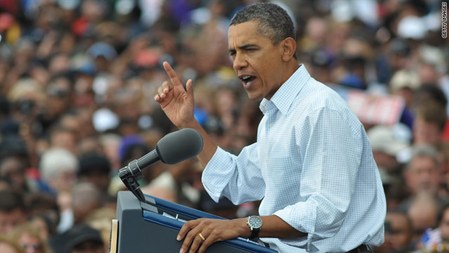 Obama rallies union supporters on Labor Day