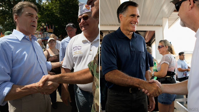 Poll: Romney and Perry tied in California