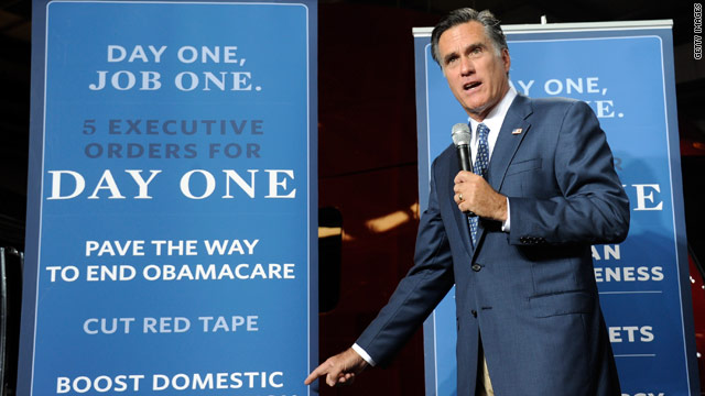 Romney unveils his jobs plan with a dig at Obama