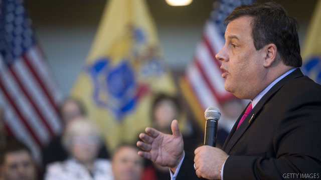 Christie rises to number two spot at Republican Governors Association