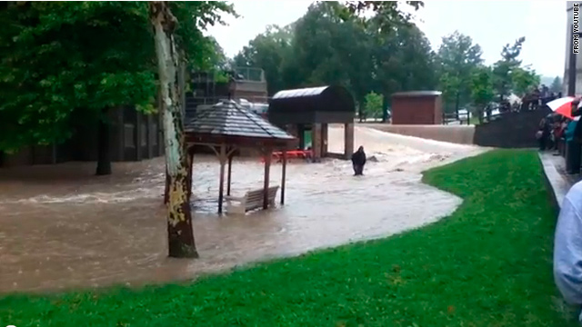 Flooding cancels classes at New York college campus