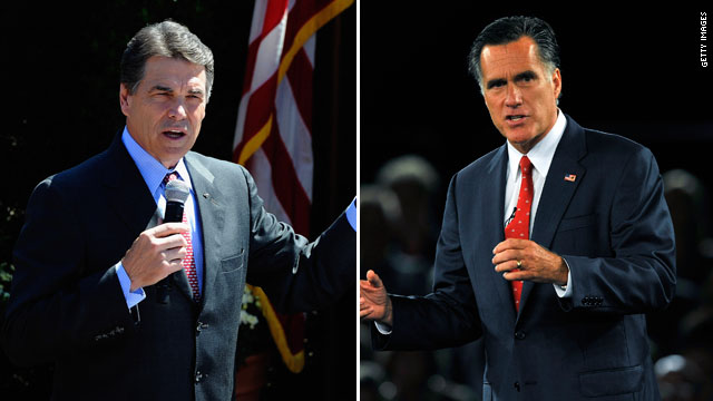 Perry-Romney fight over Social Security could flare again Monday