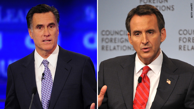 Pawlenty to be Romney's guest at CNN Tea Party Debate