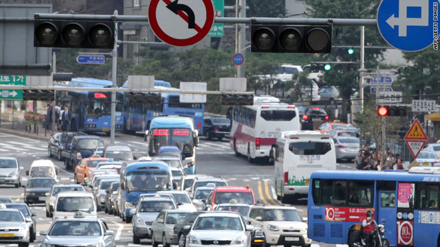 Hot weather helps force blackouts in South Korea