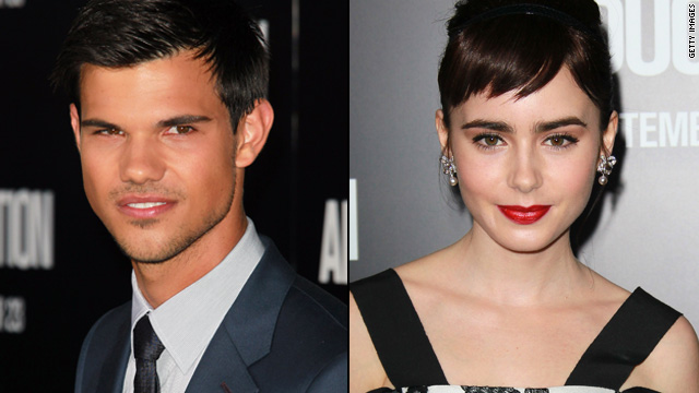 Taylor Lautner 'protective' of Lily Collins on 'Abduction' set
