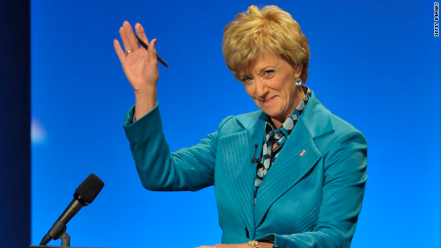 McMahon takes first at Conn. GOP convention