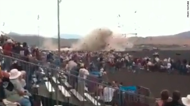Plane crashes near spectators at Reno air races