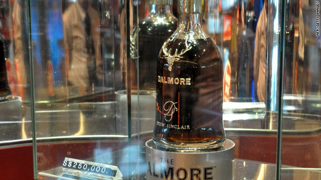 Bottle of whisky sells for $200,000