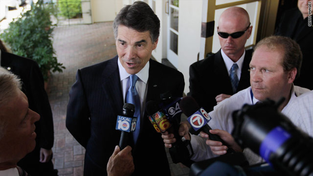 Perry's Middle East stance both religious and political